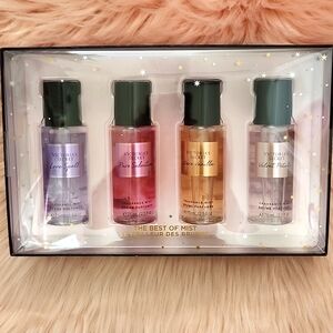 Brand New VICTORIA'S SECRET THE BEST OF MIST GIFT SET-4CT